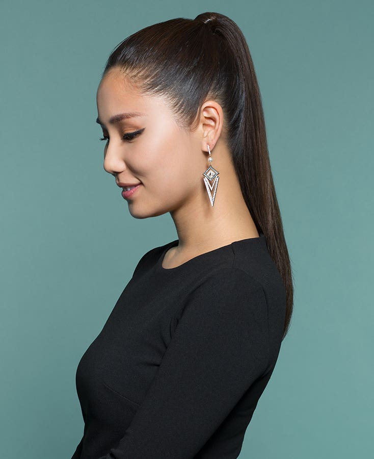 Runway Hair You Can Wear: Socialite Ponytail Finished Look