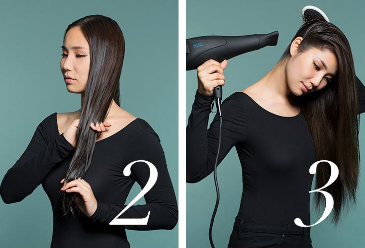 Runway Hair You Can Wear: Socialite Ponytail Step 2&3 of 7