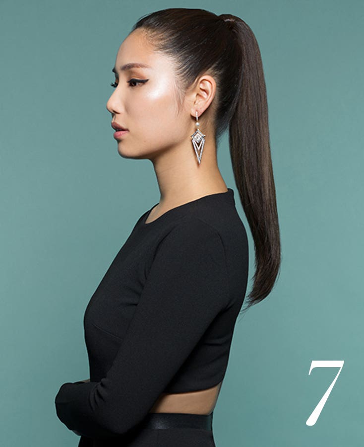 Runway Hair You Can Wear: Socialite Ponytail Step 7 of 7