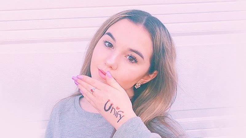 image of the unselfie challenge social media post example