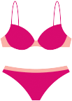 image of a bikini icon