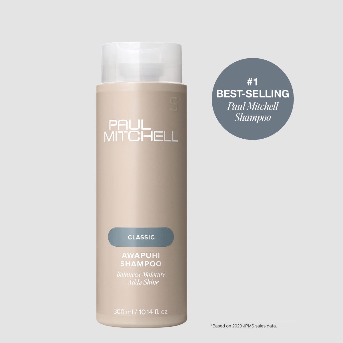 #1 best-selling Paul Mitchell Awapuhi Shampoo balances moisture and adds shine for all hair types.
