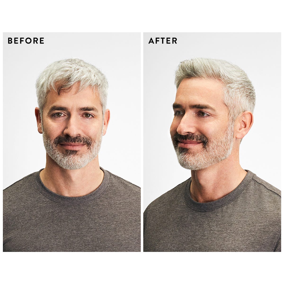 model before and after using mitch products