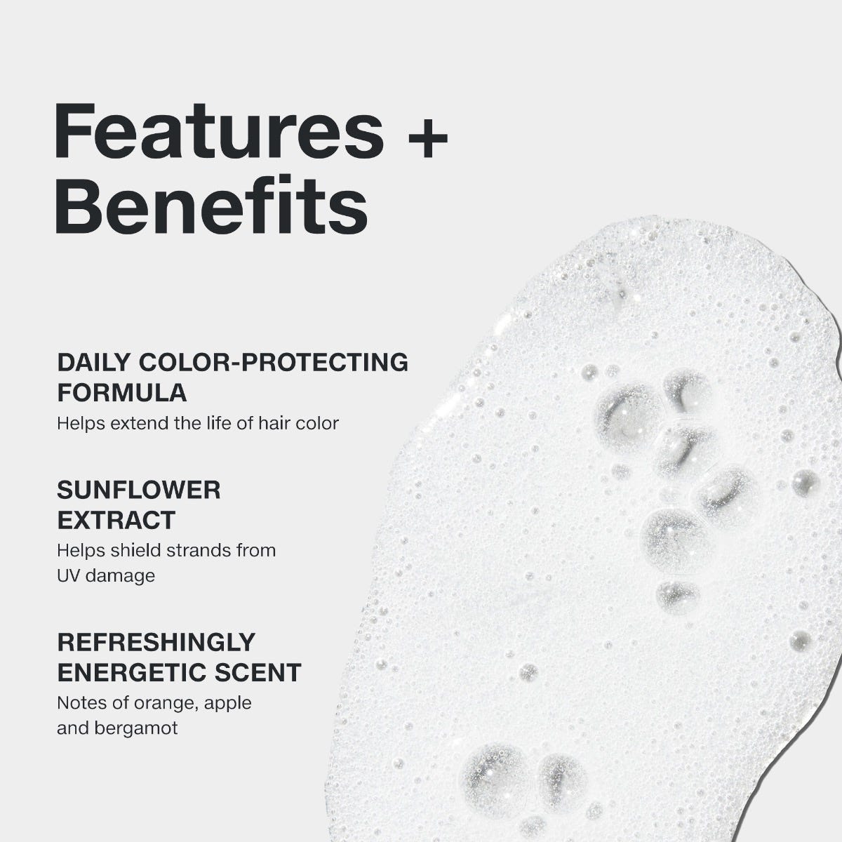 Paul Mitchell Color Protect Shampoo: color-protecting formula with sunflower extract and a refreshingly energetic scent.