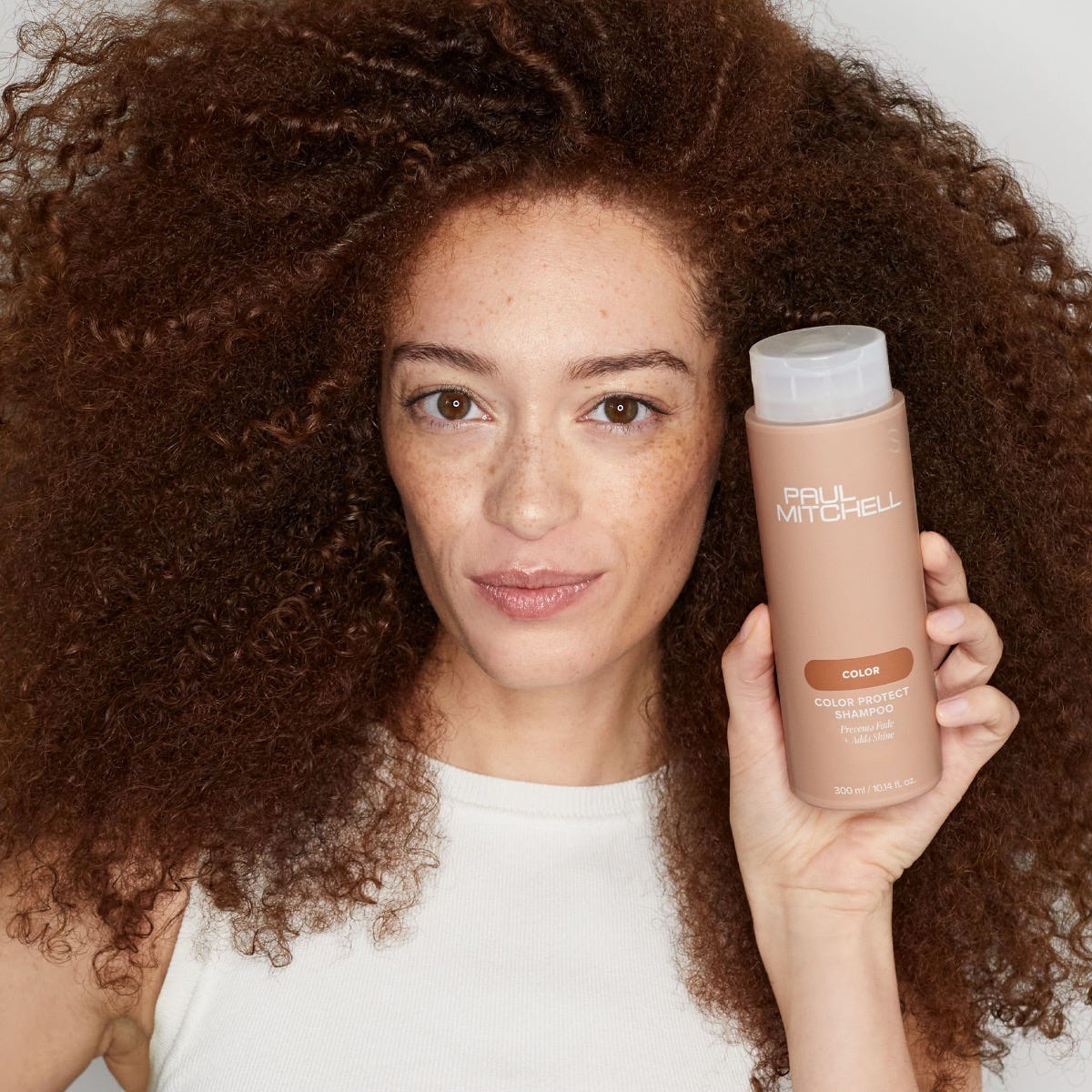 Paul Mitchell Color Protect Shampoo helps extend the life of hair color.