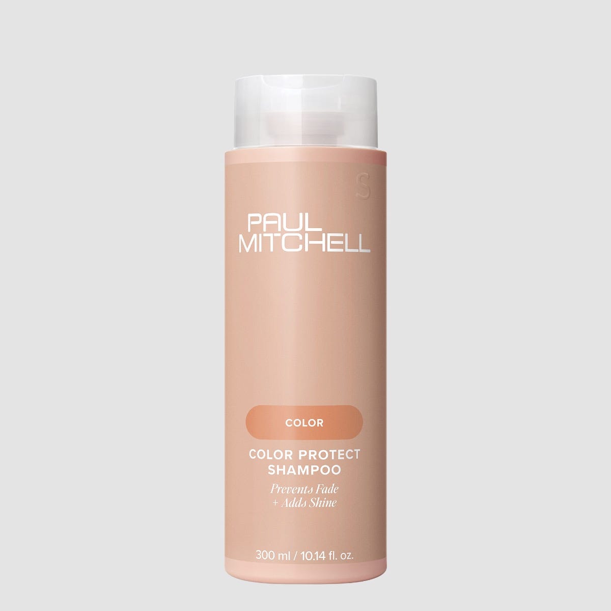Paul Mitchell Color Protect Shampoo prevents fade and adds shine to color-treated hair.