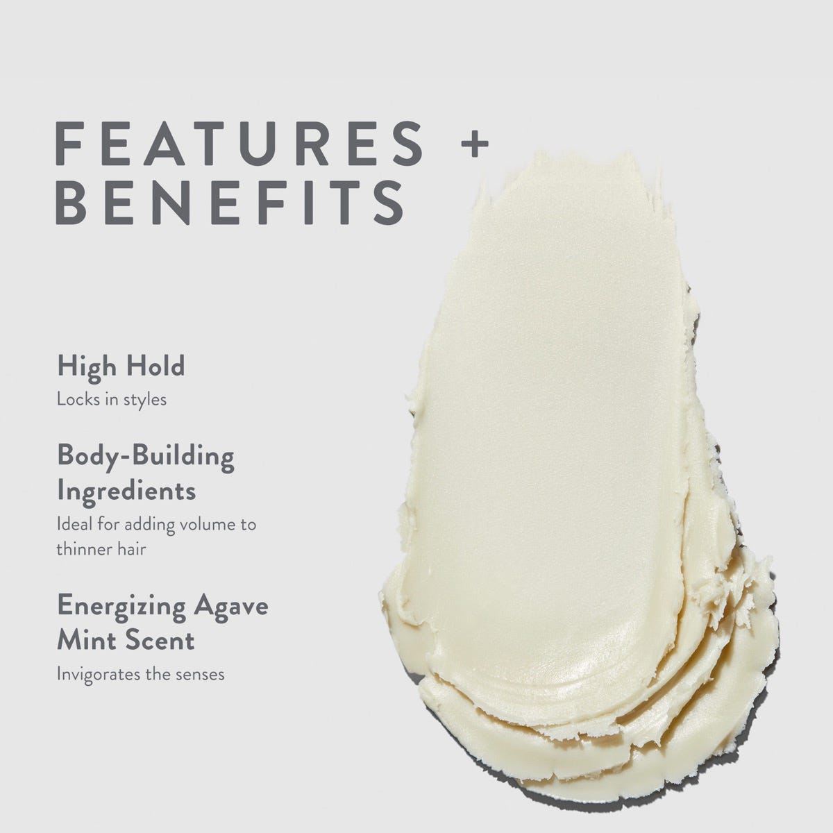 features and benefits infographic of Dry Paste