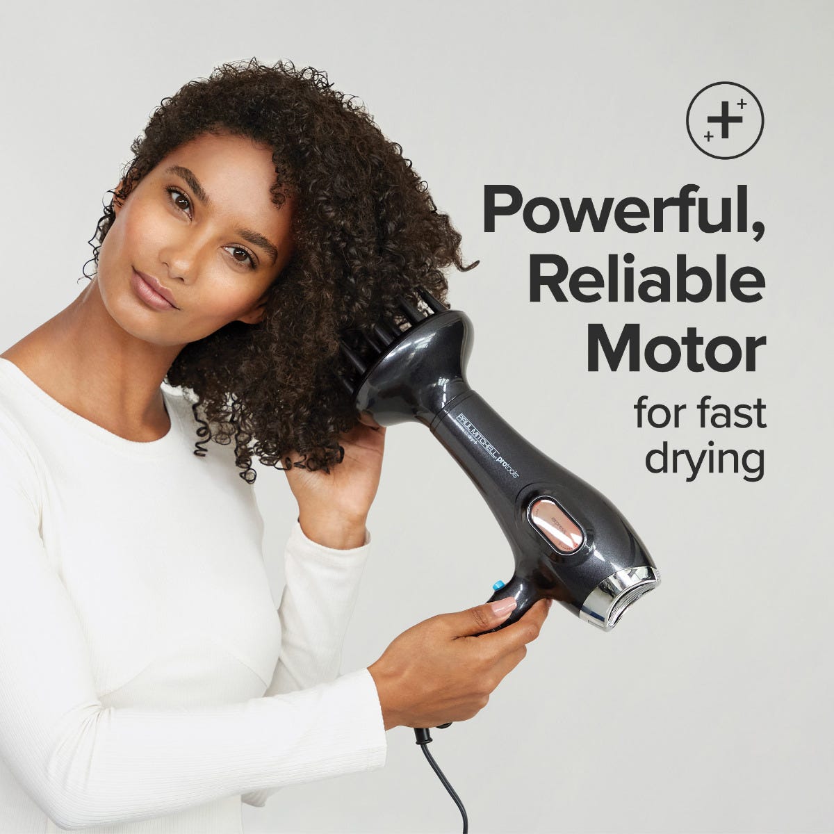 Powerful, reliable motor for fast drying