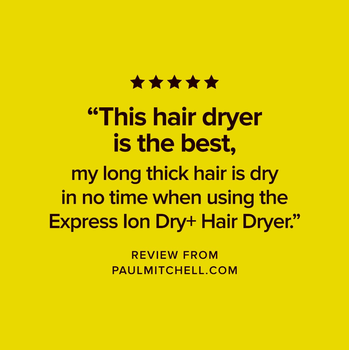 A 5-star review from PaulMitchell.com reads: 