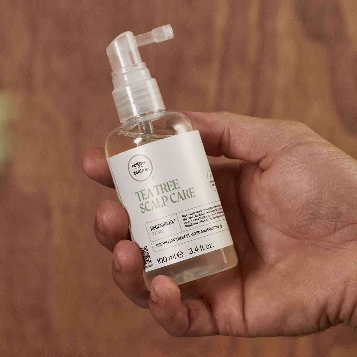 Tea Tree Scalp Care Regeniplex Tonic, in-hand