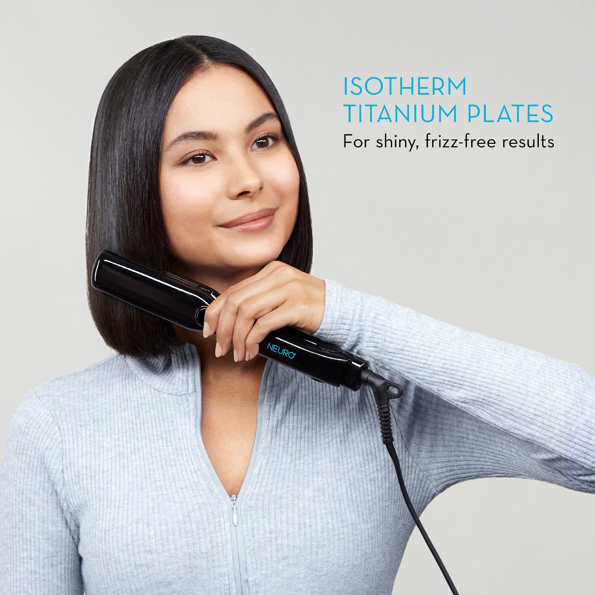 Isotherm Titanium Plates for Shiny, Frizz-Free Results