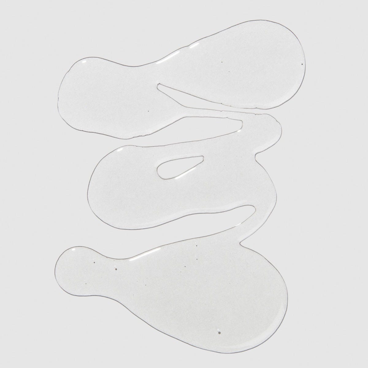 Lavender Mint Defining Gel texture smear