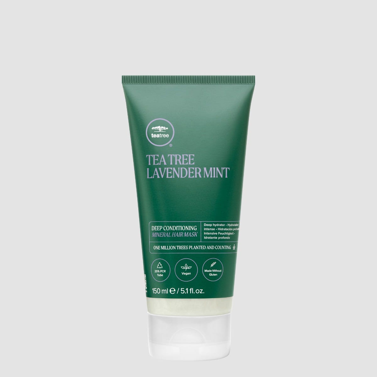 Lavender Mint Deep Conditioning Mineral Hair Mask, before and after