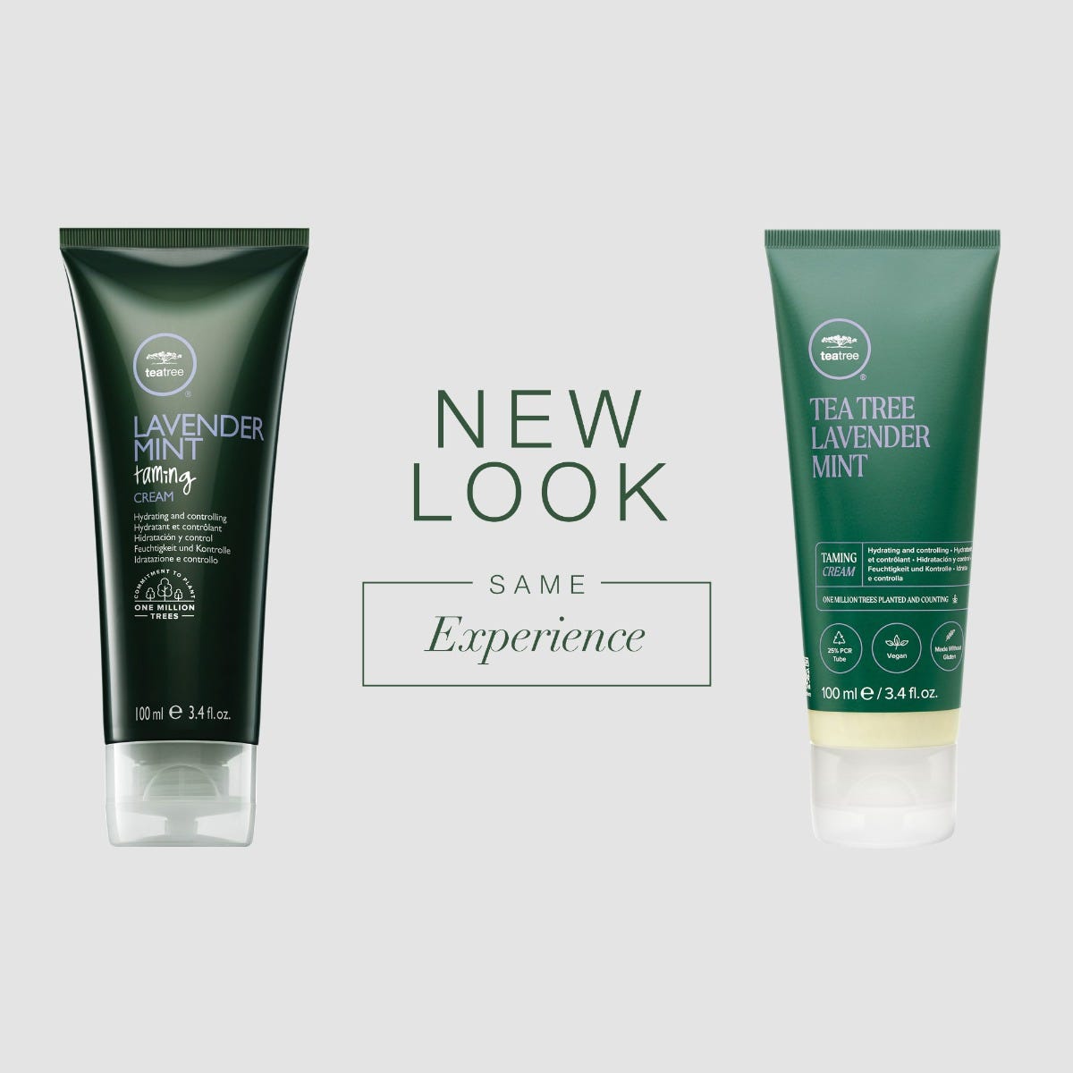 Lavender Mint Taming Cream, new look, same experience