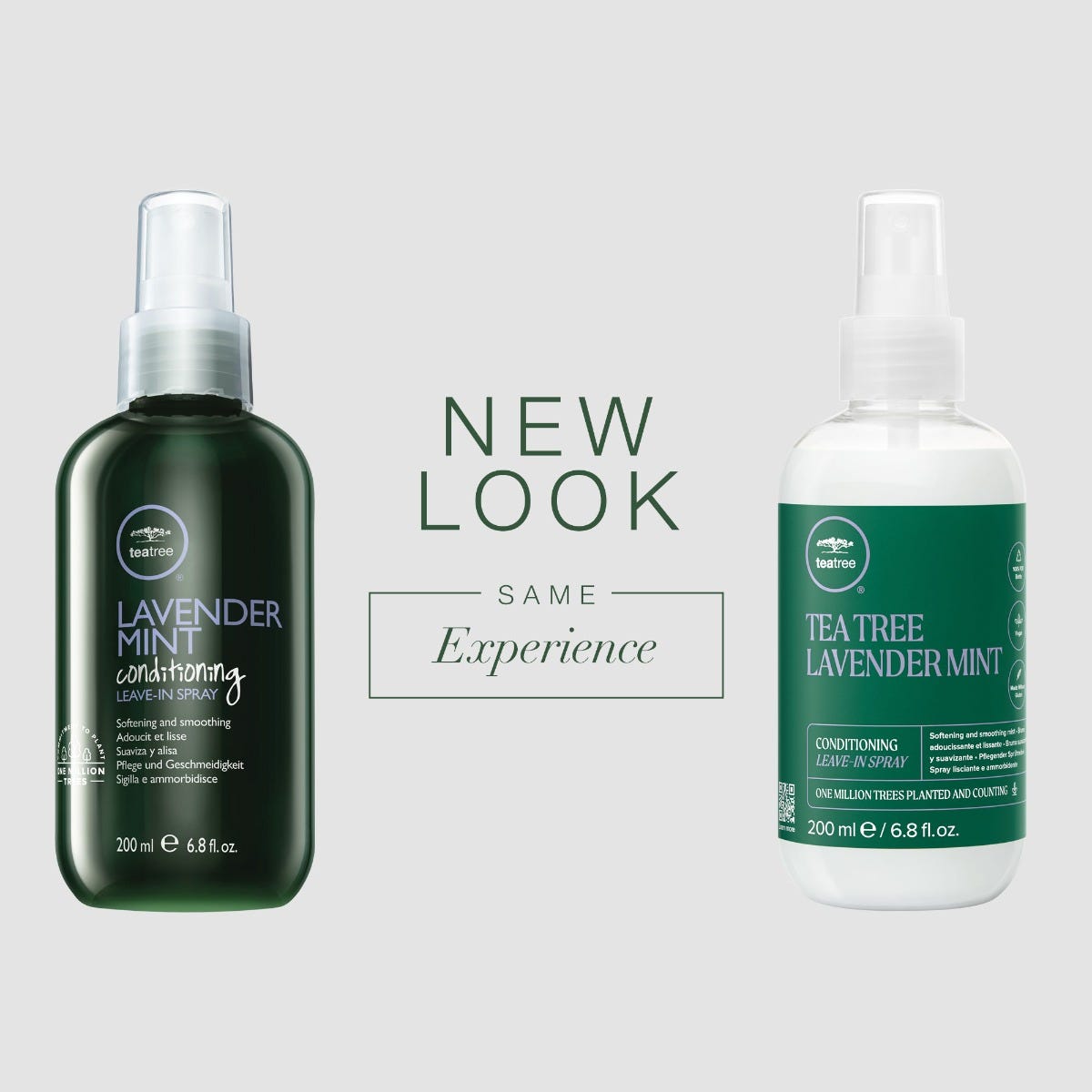 Lavender Mint Conditioning Leave-In Spray, new look, same experience