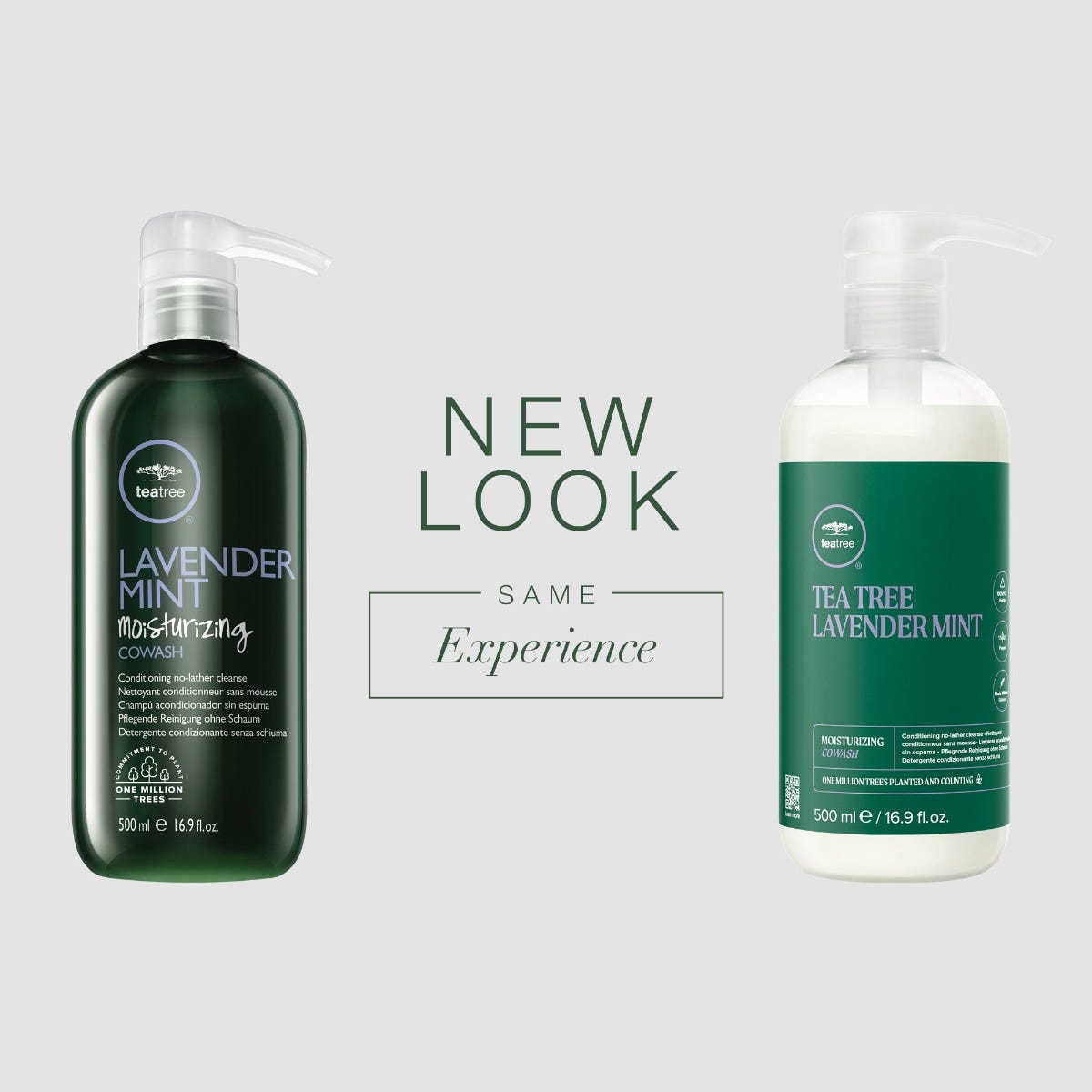 Lavender Mint Moisturizing Cowash, new look, same experience