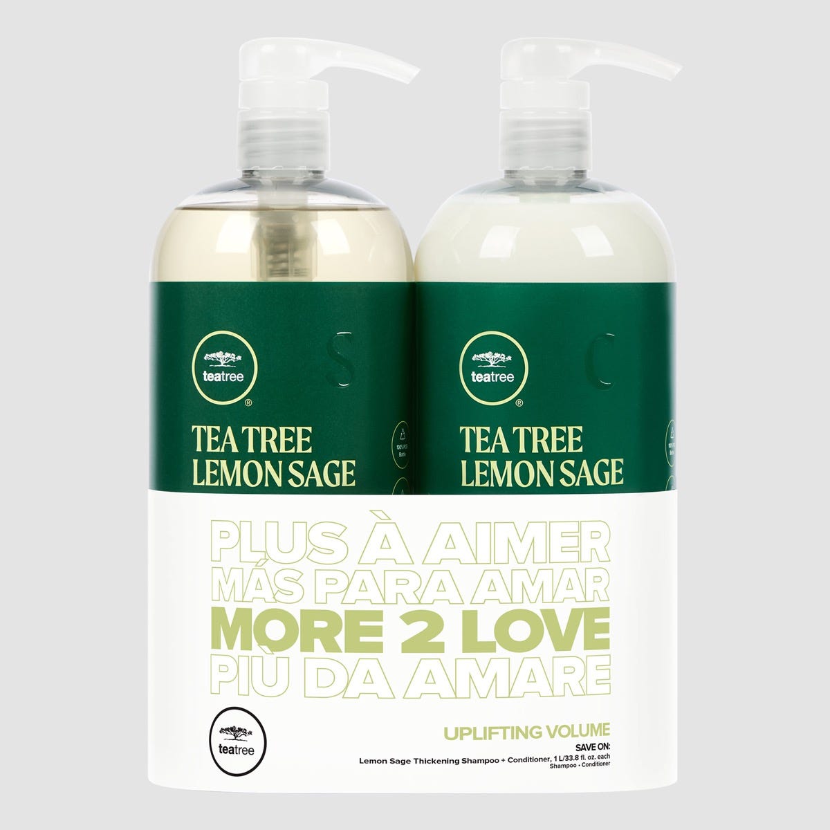 Tea Tree Lemon Sage Liter Set