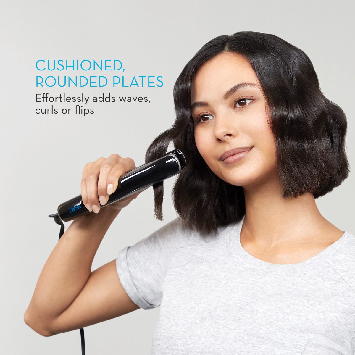 Cushioned, rounded plates