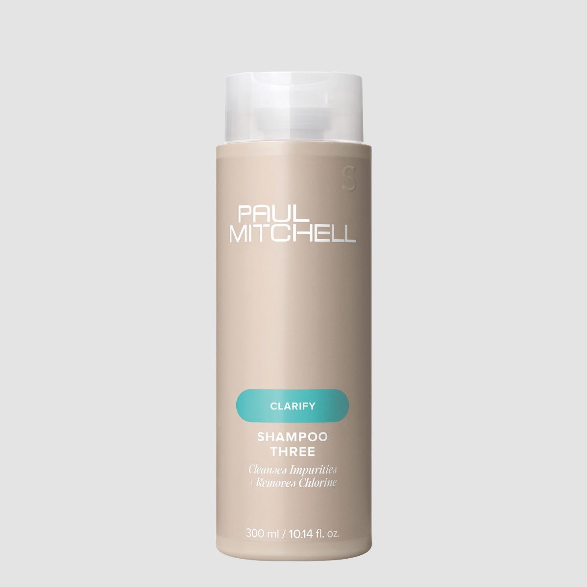 Paul Mitchell Shampoo Three strengthening shampoo cleanses impurities and removes chlorine.