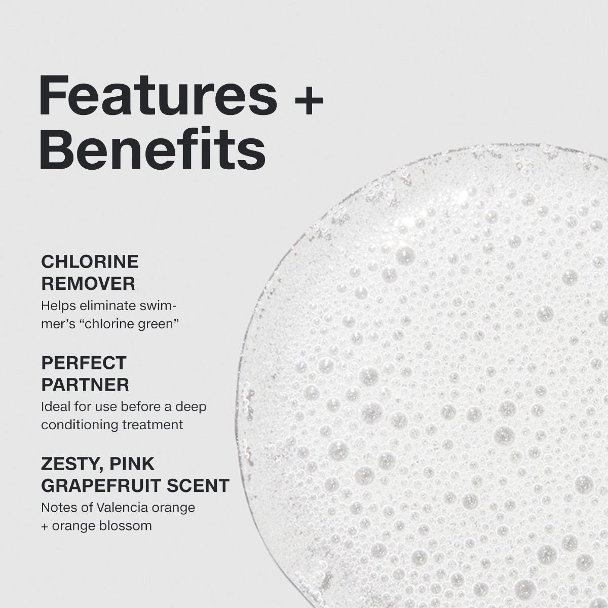 Paul Mitchell Shampoo Three: Chlorine remover, perfect prep for treatments and a zesty, pink grapefruit scent.