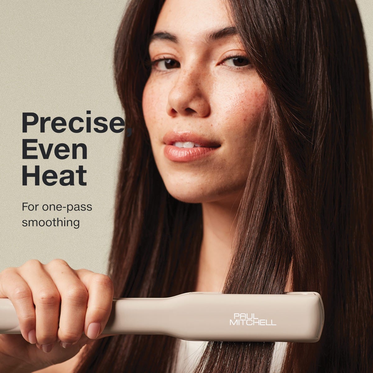 image of the precise, even heat feature for the Paul Mitchell Smooth+