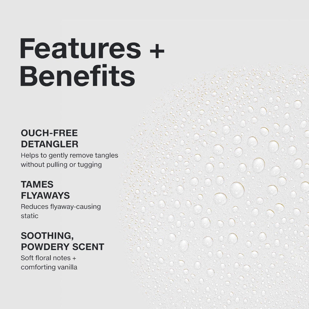 Paul Mitchell Taming Spray: Ouch-free detangler tames flyaways and a soothing, powdery scent.