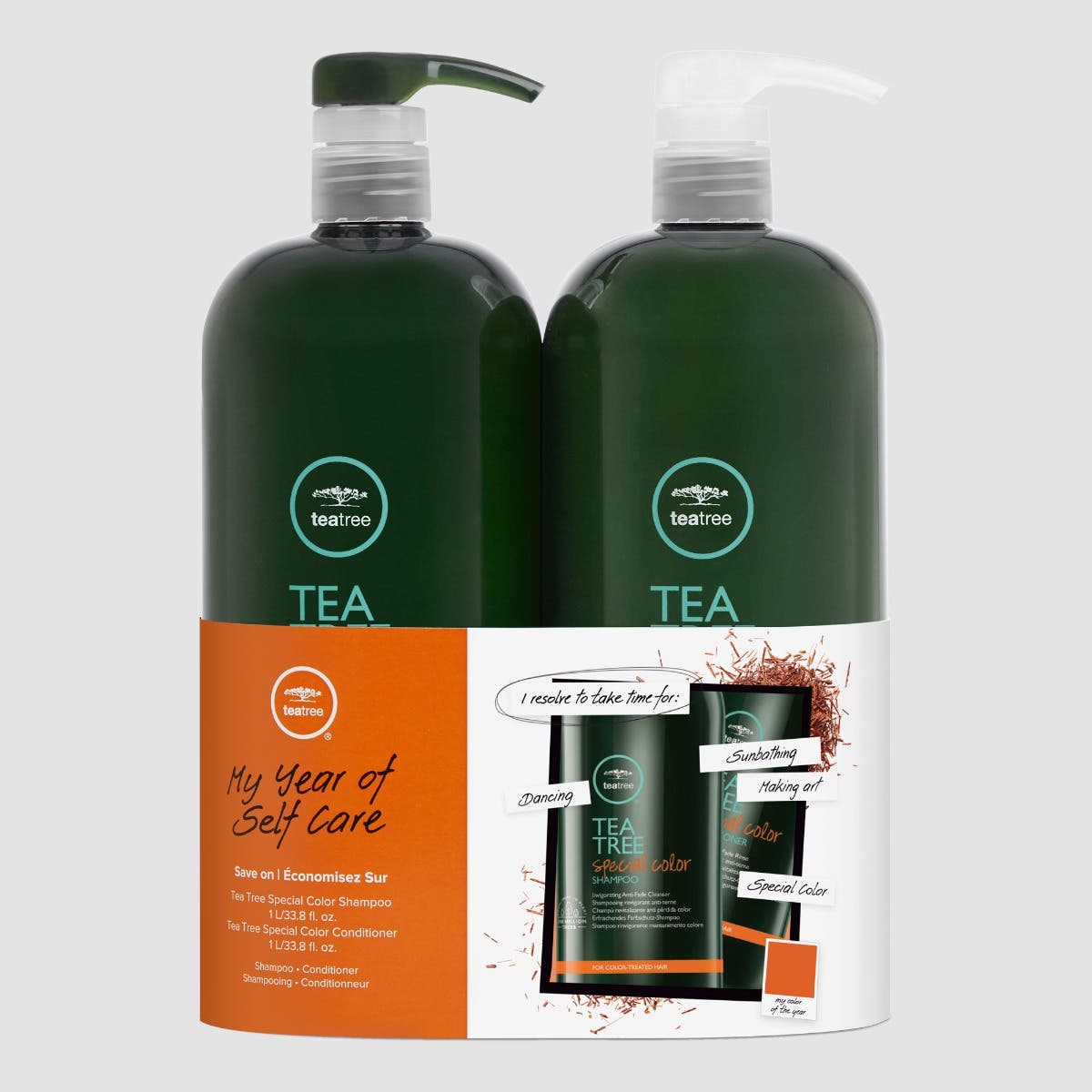 Tea tree top hair products
