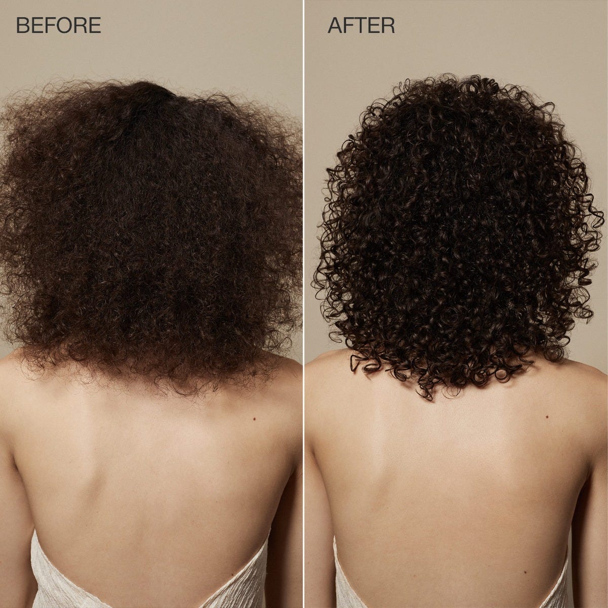Lavender Mint Moisturizing Shampoo, before and after