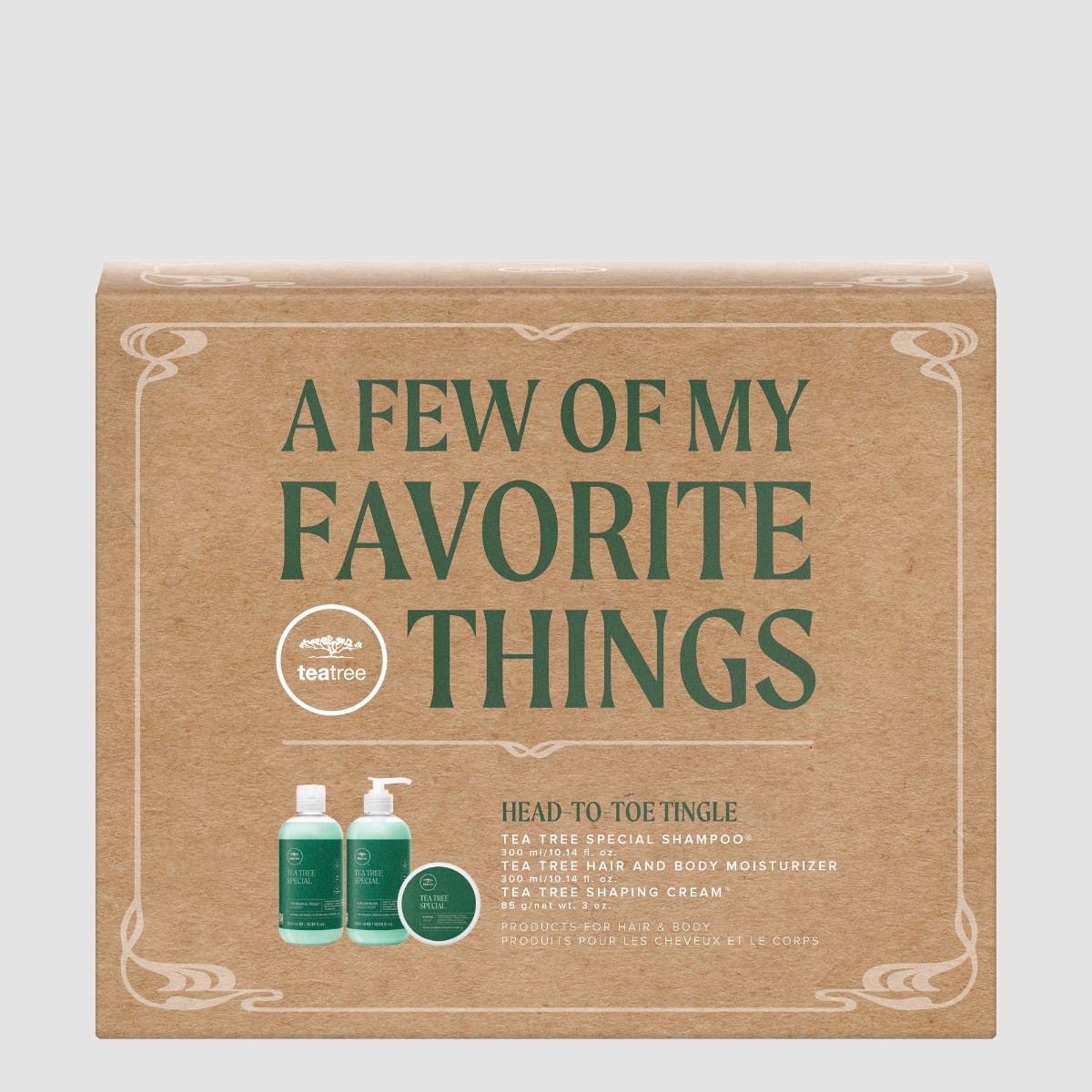 Tea Tree Head To Toe Tingle Holiday Gift Set