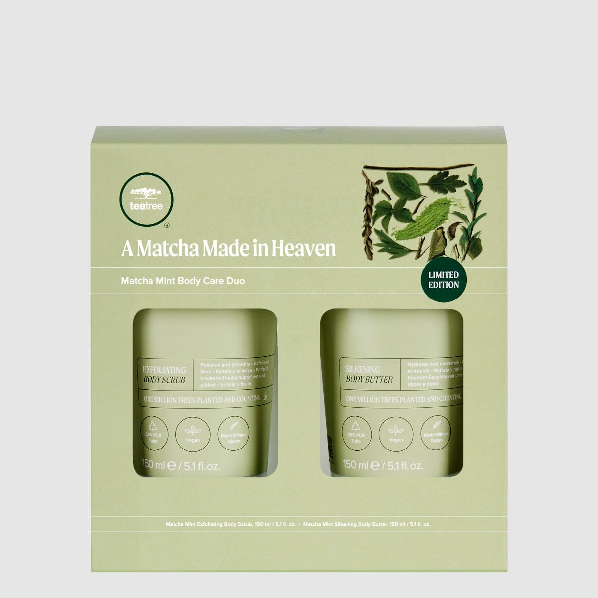 Tea Tree Matcha Mint Body Care Duo