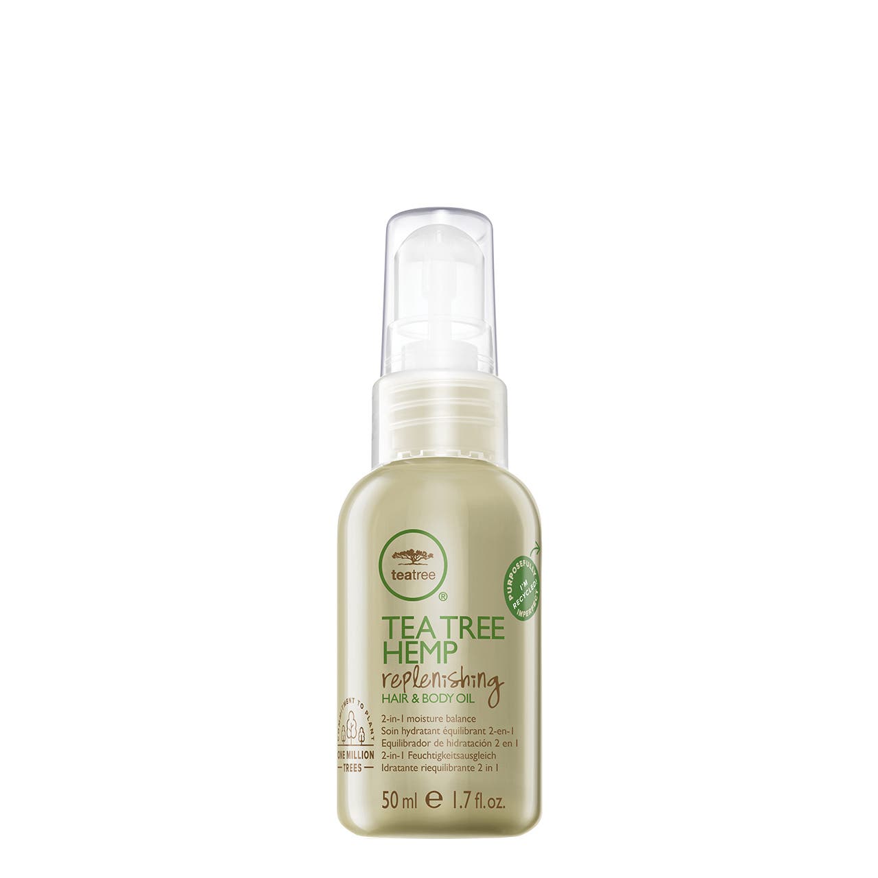 Tea Tree Hemp Replenishing Hair and Body Oil